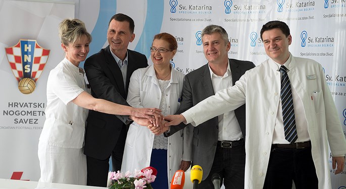 Potpisan ugovor o suradnji između HNS-a i bolnice Sv. Katarina