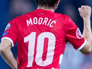 Luka Modrić back in training