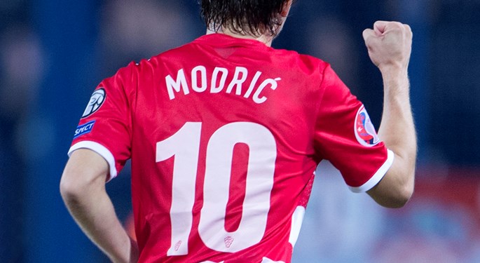 Luka Modrić back in training