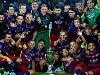 Rakitić and Halilović Supercup celebrations: "Proud of Barcelona's trophies"