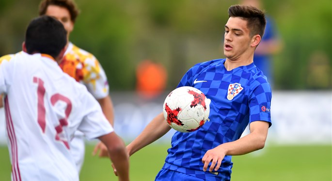 Sjajan pogodak Čoline, Hrvatska U-17 uzela bod Španjolskoj