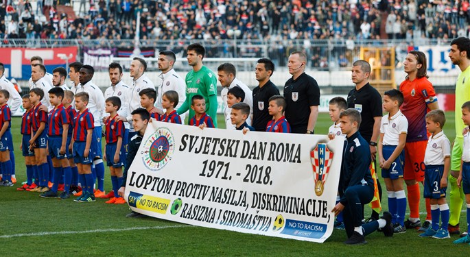 HNS i hrvatski prvoligaši podržali Svjetski dan Roma