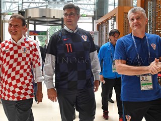 Andrej Plenković i Gordan Jandroković došli podržati Vatrene
