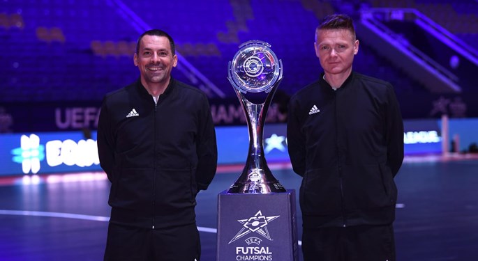 Nikola Jelić sudi u finalu futsalske Lige prvaka