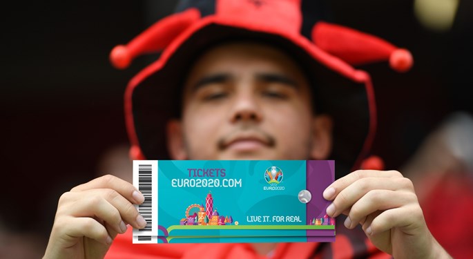 The ticket application process for EURO 2020 has started