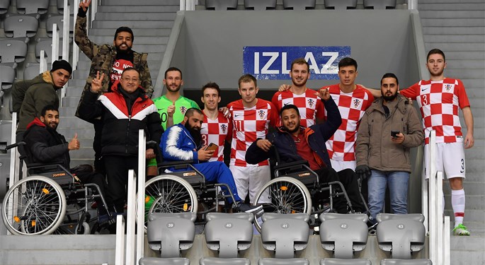 Za futsalske reprezentativce u Osijeku navijali i ratni invalidi