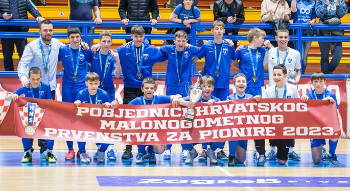 Futsal Dinamo prvi pionirski prvak u futsalu