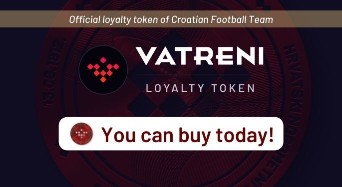 Loyalty crypto token VATRENI pre-sale is open!