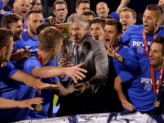 Dinamo proslavio osvajanje HT Prve lige