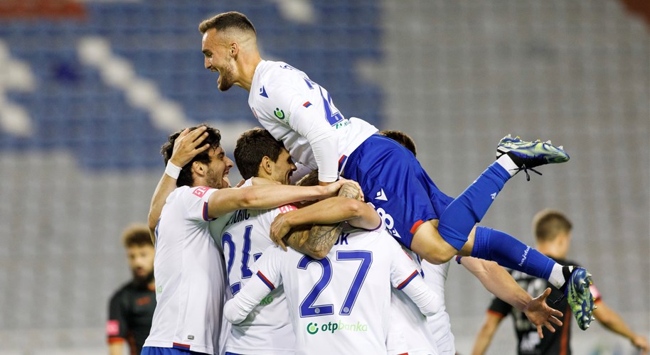 Video: Osijek u završnici do preokreta, Hajduk uvjerljiv protiv Istre