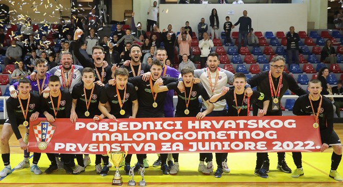 Novo Vrijeme novi juniorski prvak Hrvatske u futsalu