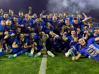 Dinamo slavi pobjedu nad Hajdukom i naslov prvaka Hrvatske