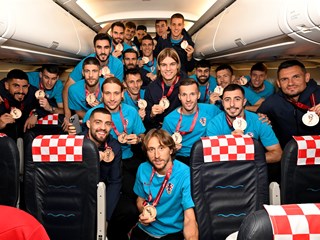 Croatia welcomes its football heroes