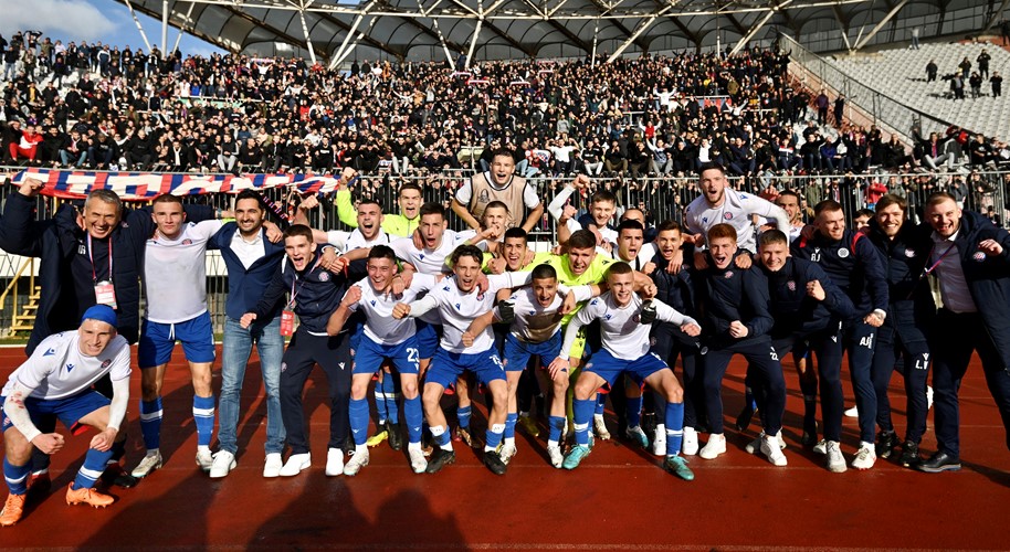Juniori Hajduka ostvarili plasman u četvrtfinale Lige prvaka mladih
